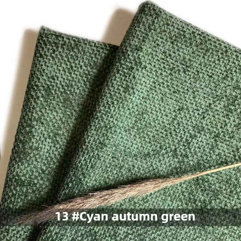 Plain Rattan Pattern Jacquard Chenille Fabric High Quality By The Meter for Bags Upholstery Sofacovers Sewing Soft Cloth Smooth