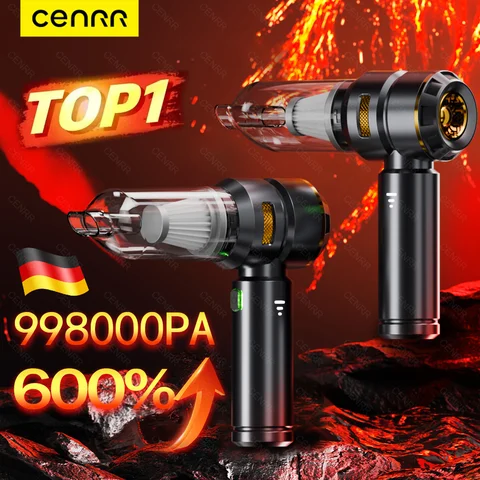 CENRR 998000 PA aspirador de pó de carro poderoso portátil aspirador de pó para carro sem fio robô acessórios do carro
