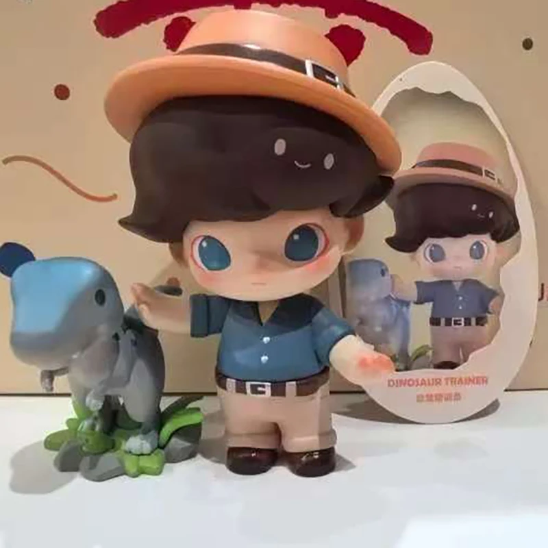 

Dimoo Jurassic World Series Blind Box Guess Bag Mystery Box Toys Doll Anime Figure Desktop Ornaments Gift Collection