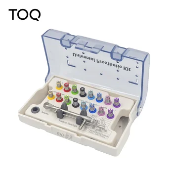 Nieuwe Collectie Hele Set Tandheelkundige Implantaat Restauratie Tool Kit Dental Universele Implantaat Koppel Schroevendraaiers Wrench 10-70NCM