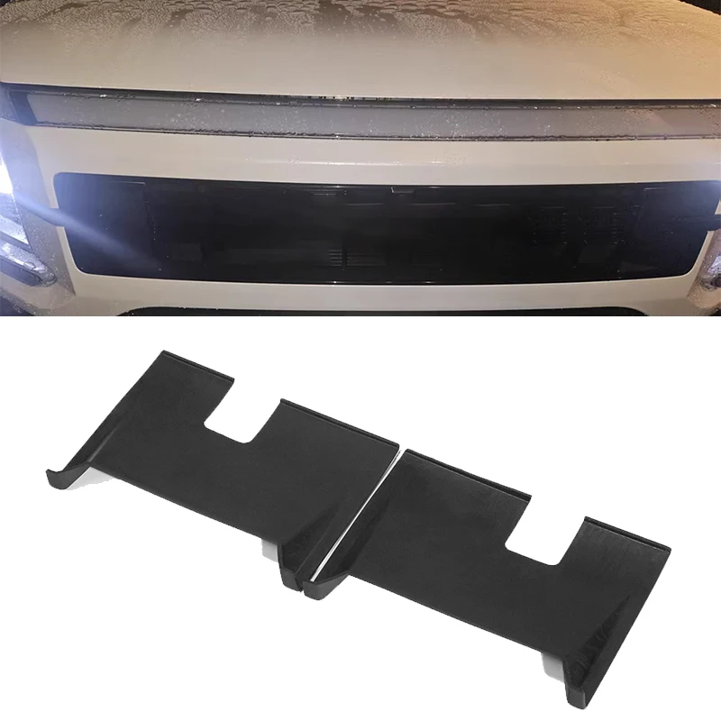 Installation and pasting of matte black exterior modification parts for grille decorative cover For BYD SHARK 6 2024 2025 view 3