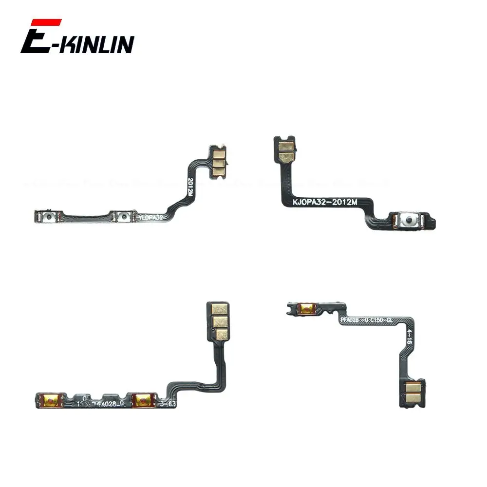 Mute Switch Power Key For OPPO A11 2019 A11K A11s A11x A9x A9 A8 Volume Button Control Flex Cable Parts