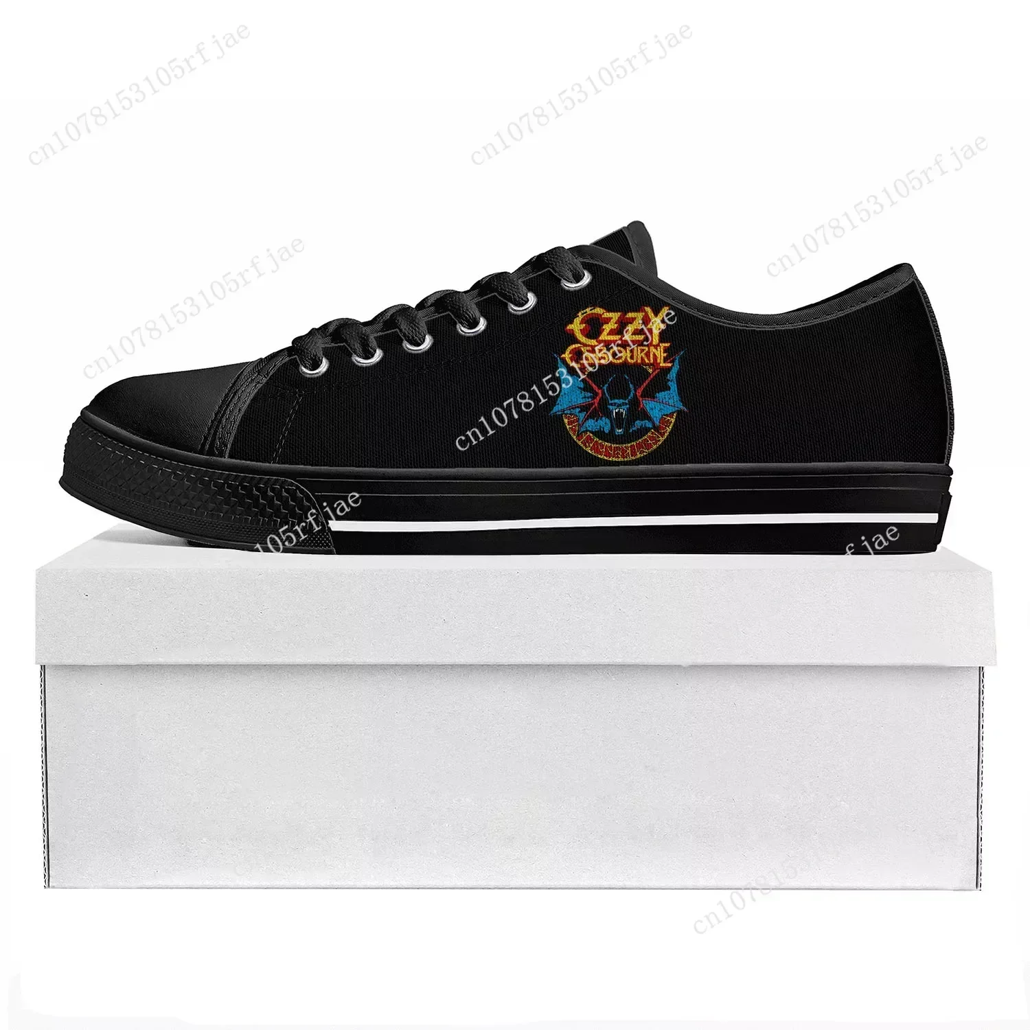 

Ozzy Osbourne Metal Rock Low Top High Leve Sign Sneakers Mens Womens Teenager Shabbat Canvas Sneaker Couple Shoes Custom Shoe