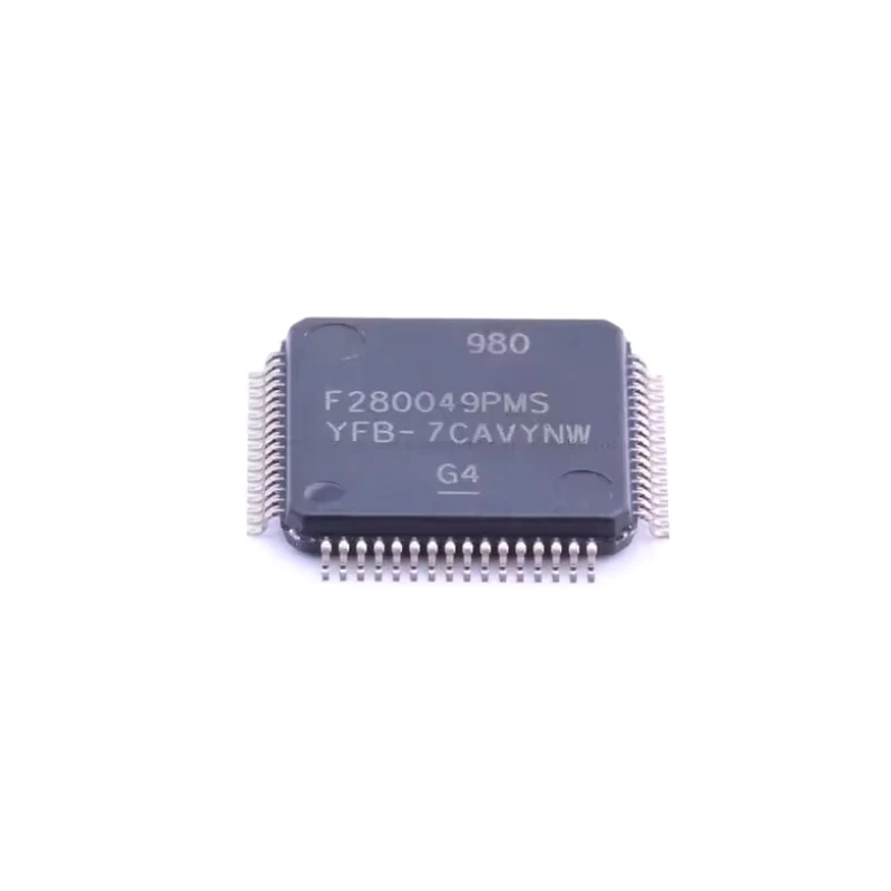 5Pcs/Lot New Original  F280049PMS  F280049  Microcontroller IC 32-Bit Single-Core 100MHz 256KB (256K x 8) FLASH 64-LQFP (10x10)