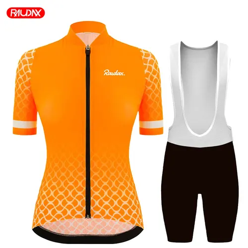 Imagen 2 del producto Traje de Ciclismo para Mujer, ropa transpirable de secado rápido para bicicleta de montaña y carretera, Maillot Anti-UV para verano, 2023