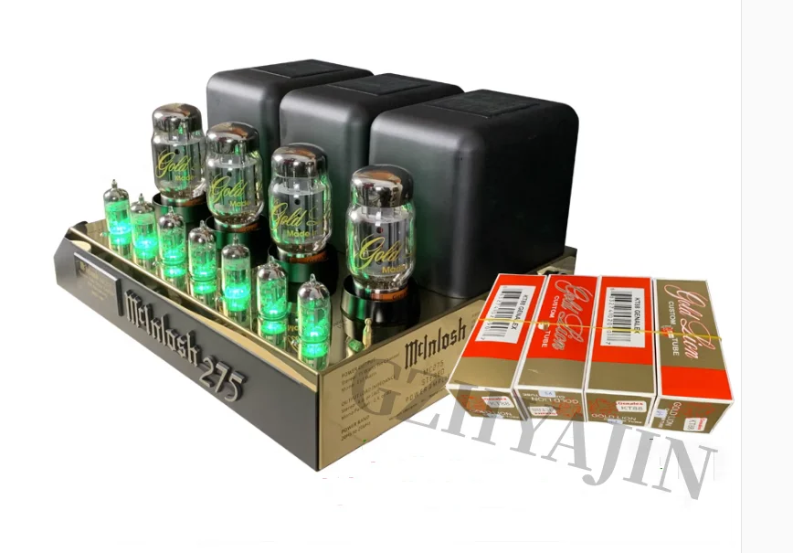 Brand new replica of McKinley MC275 upgraded KT88 * 4 transistor power amplifier XLR/RCA input Class A 75W