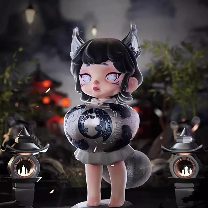 Toycity "Laura Mystical Book" صندوق أعمى الأصلي الكرتون عمل الشكل جمع نموذج دمية حلية صندوق غامض لعب الاطفال Gif #5