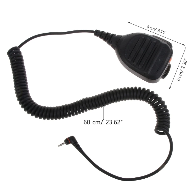 Dropshipping microfono altoparlante portatile Mic per PNC370 PNC380 TD350 TD360 TD370 BD350 PD350 PD360 PD370 Walkie Talkie bidirezionale