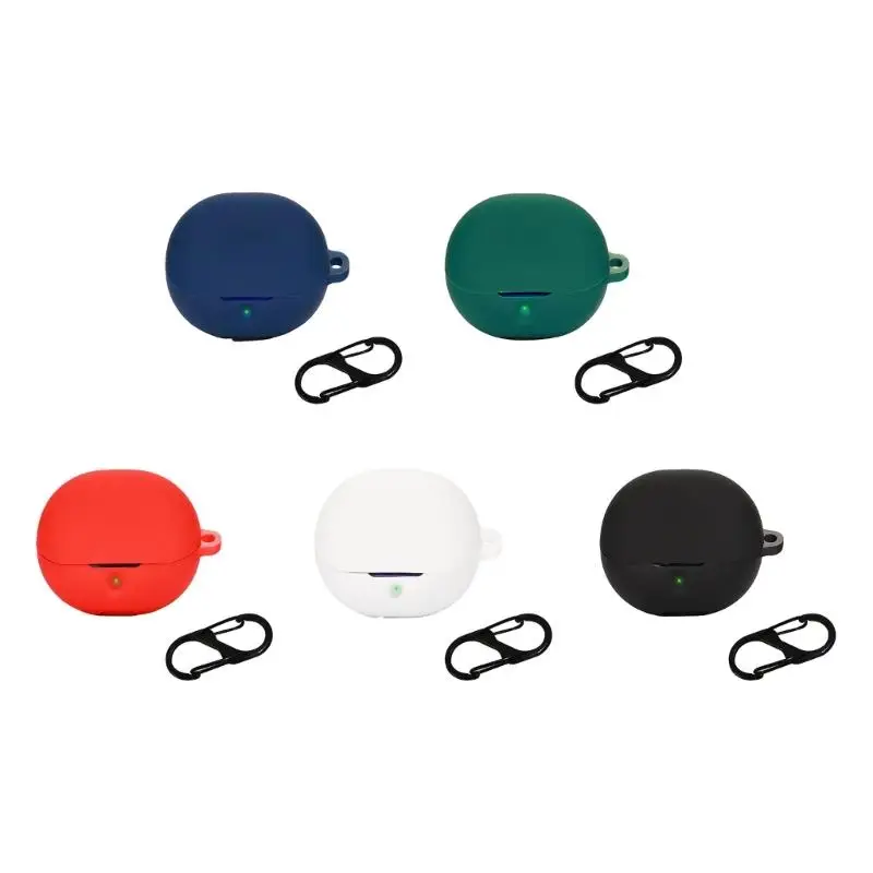 Compatible for Sound PEATS Clear Shockproof Earphone Sleeve Impact-resistant Housing Anti-dust Washable Soft Cover Shell