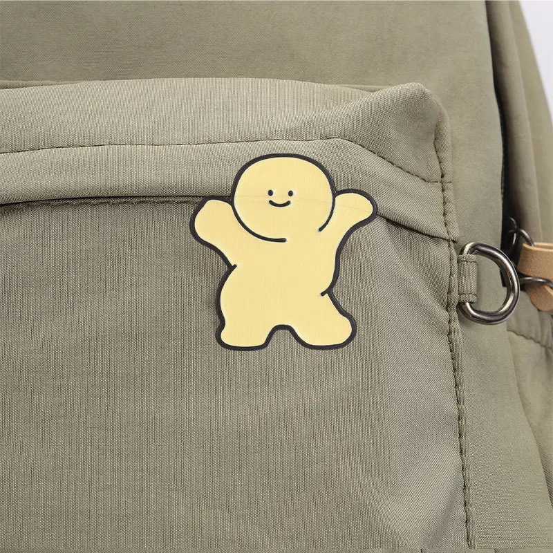Character Brooches Cartoon Christmas Funny Gingerbread Man Metal Badges Small Gifts Wholesale Hat Pins for Backpacks Brooch Pin
