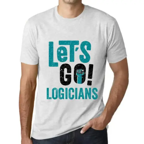 Men's Graphic T-Shirt Let's Go Logicians Eco-Friendly Limited Edition