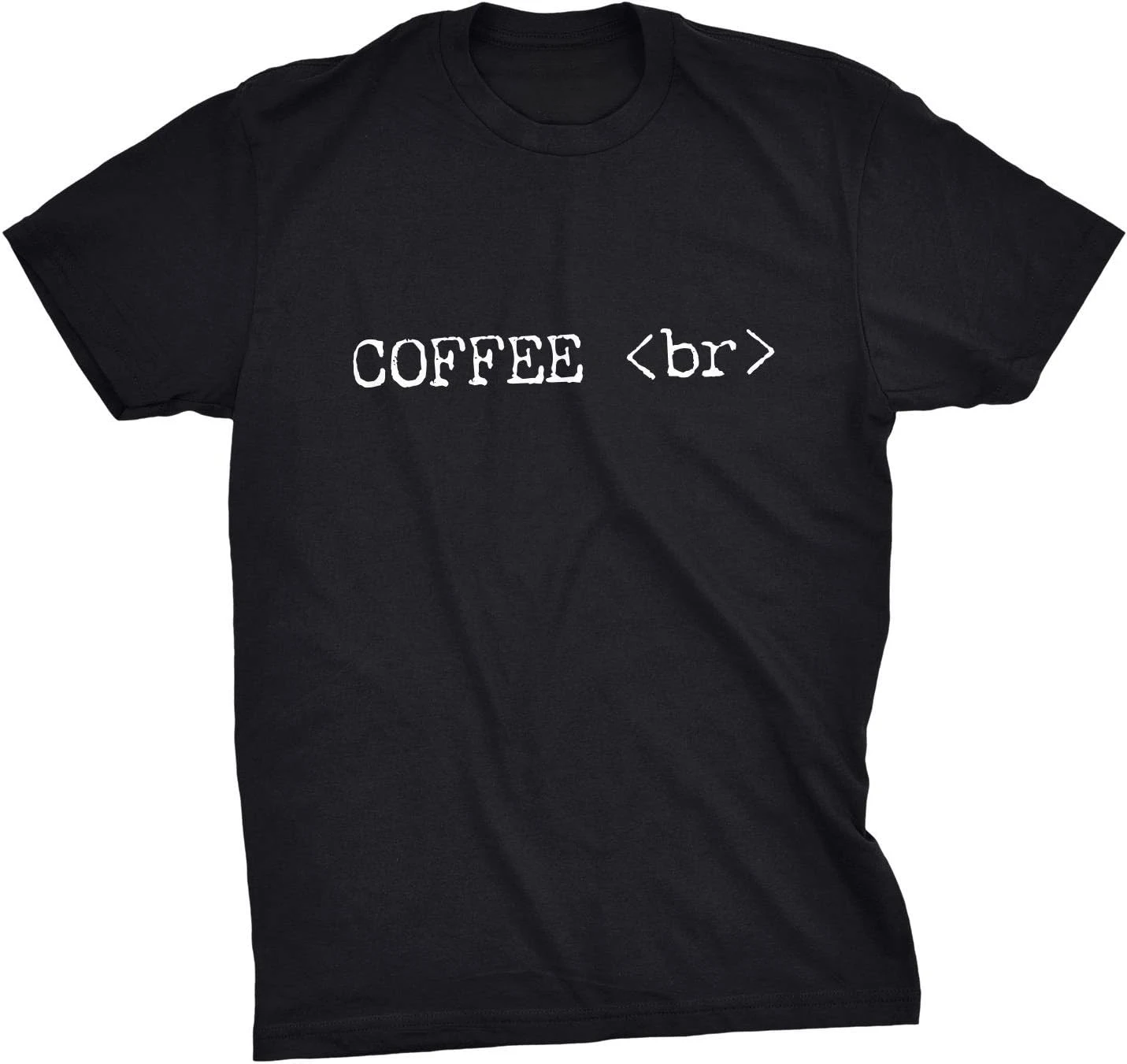 y2k top  Mens Coffee Break Tshirt Funny Coding Developer Tee