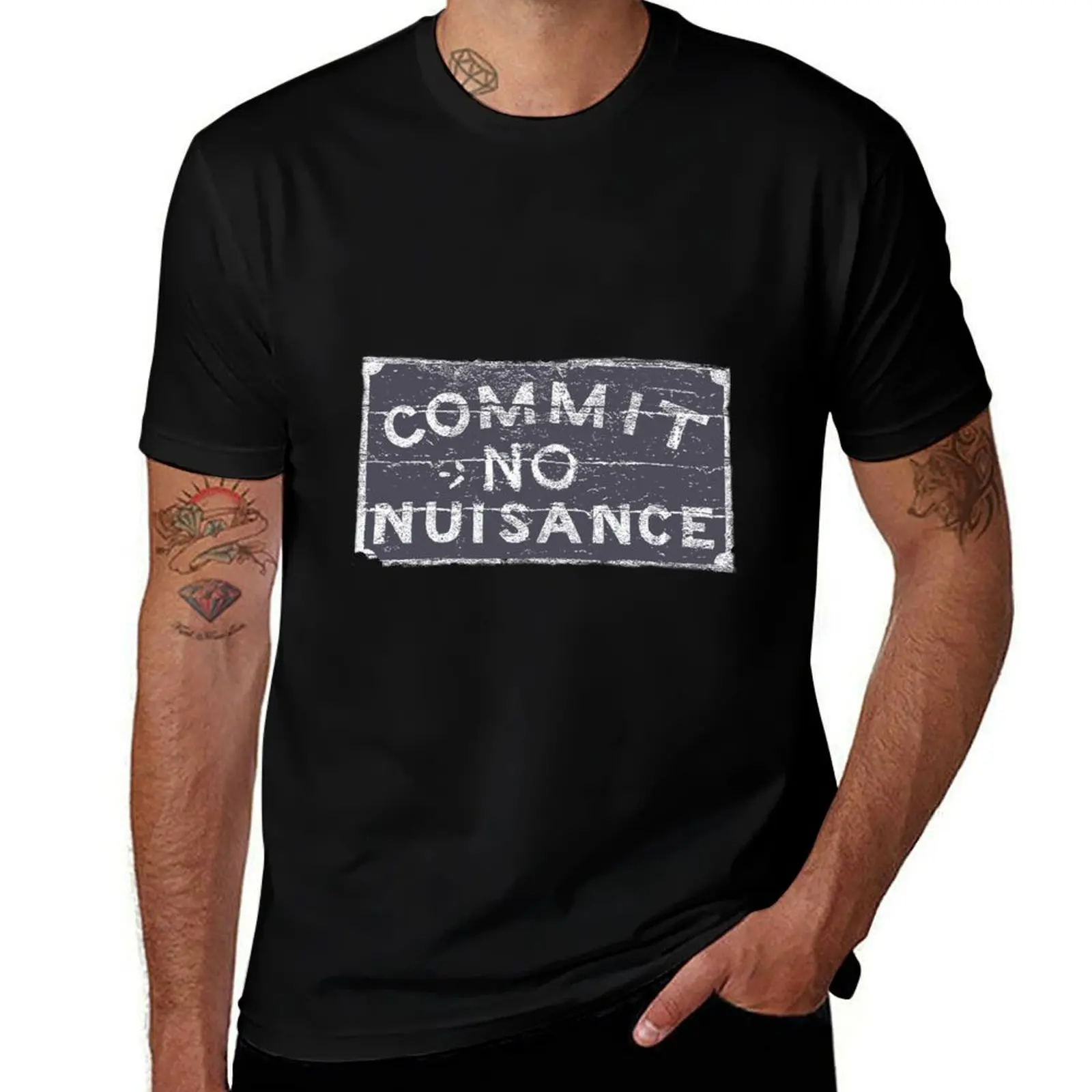 Commit No Nuisance T-Shirt Work Comfort T-Shirt for Men