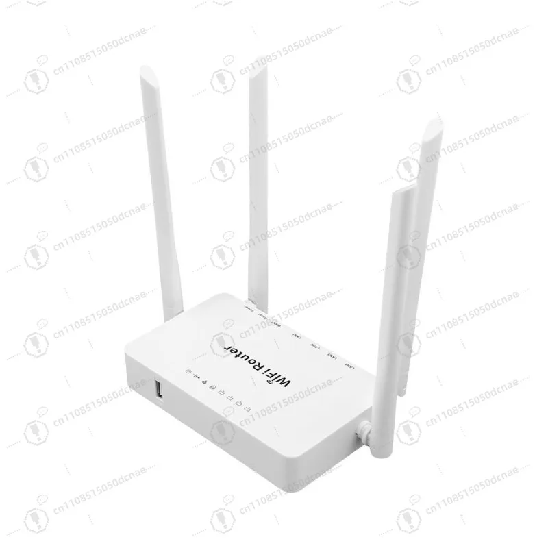 WE1626 Wireless WiFi Router 4 Antennas 300Mbps  Smart Home Internet Router Stable Signal for Household Office Use