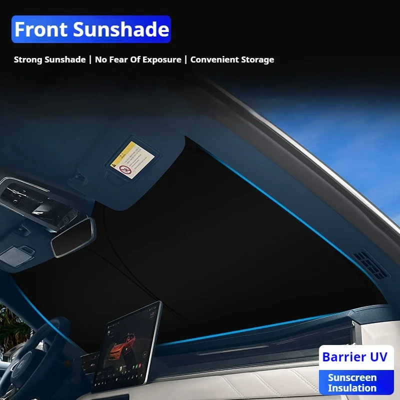Car Windshield Sun Shade For Peugeot 3008 2009-2012 2013 2014 2015 2016 Reflector Sunshade Offers Protection for Car Accessories