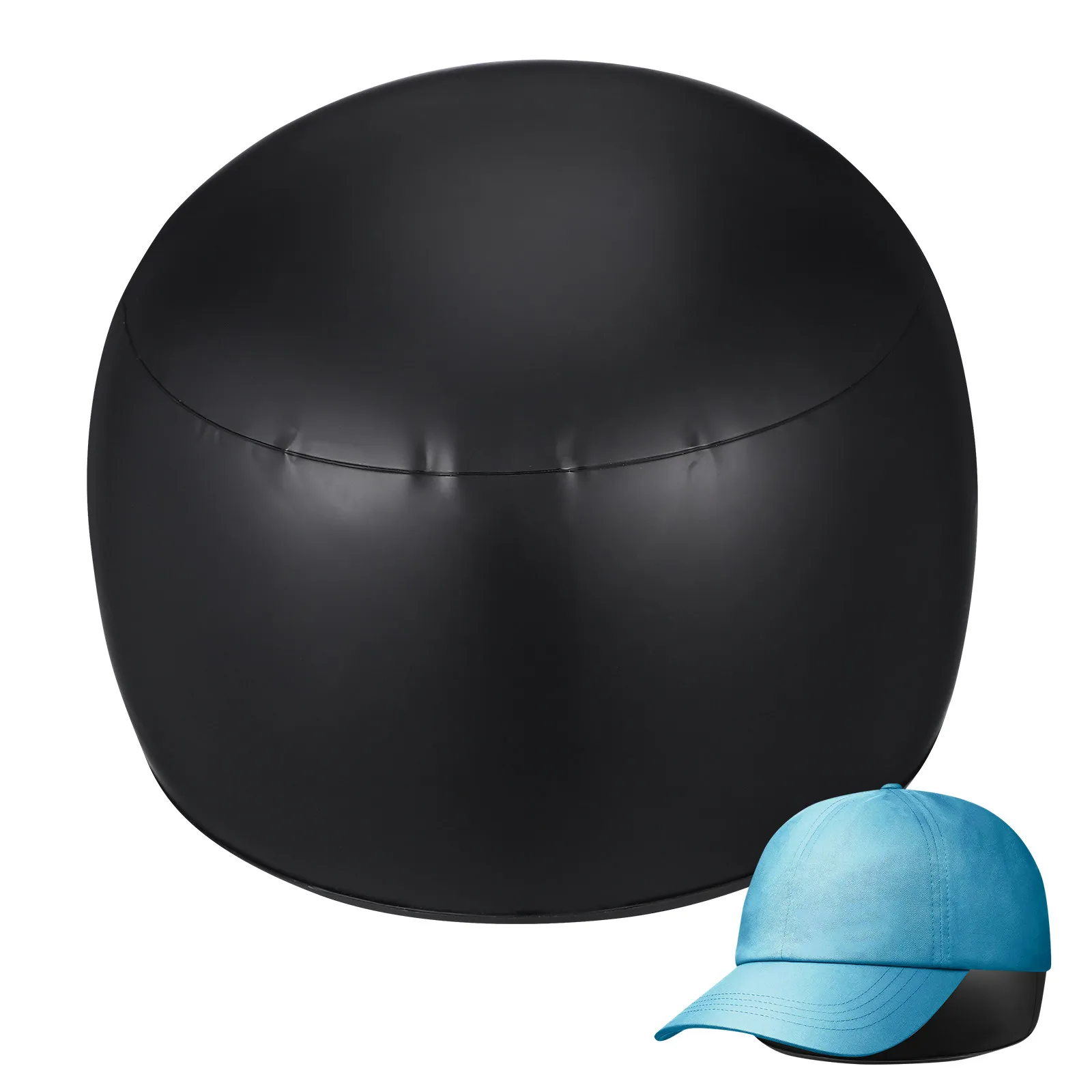 2Pcs Inflatable Hat Stand Cap Holder Organizer Tabletop Display Shaper Baseball Caps Storage Plastic Hat Rack Caps Organizer