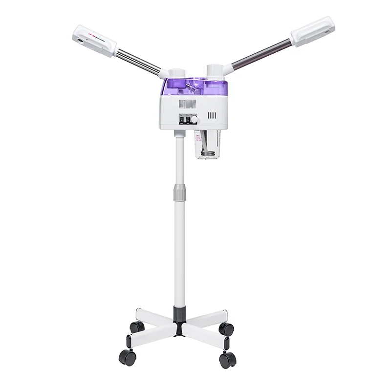 Professional Hot Cold Facial Steamer Vapor Ozone Facial Steamer Skin Moisturizer Pore Deep Cleaning