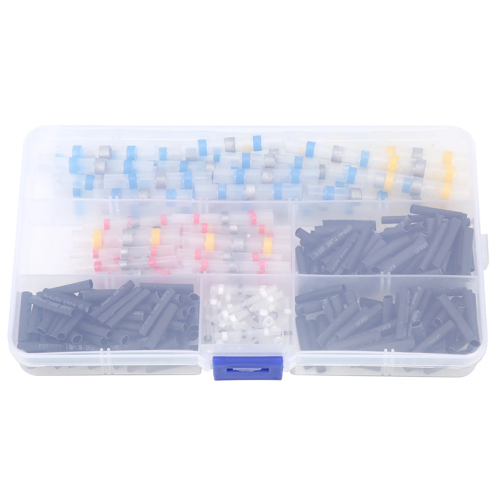 300pcs Heat Shrink Butt Crimp Connector Tube Waterproof Solder Sleeve Wire Connector Set