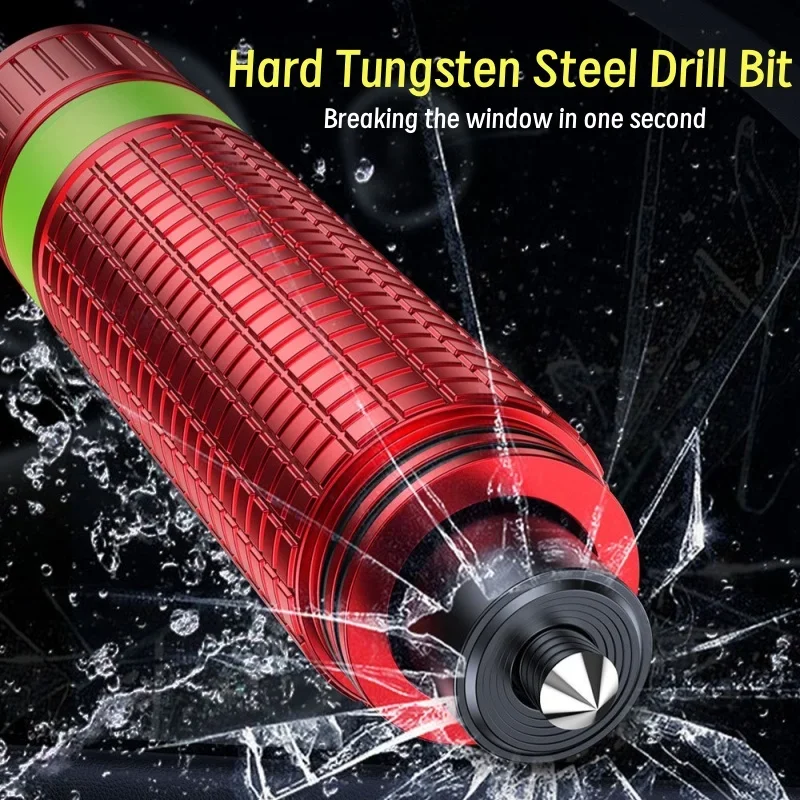 Car Glass Car Safety Hammer Multifunctional Small Tool, Window Breaking Artifact, Mini Portable Emergency Car Escape Hammer