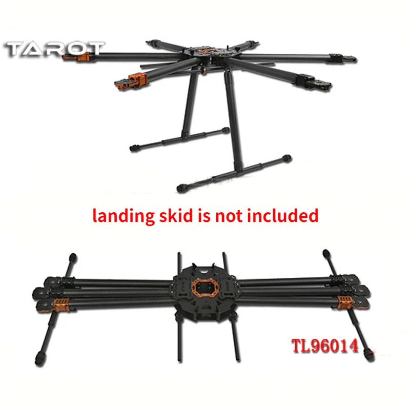 Tarot T960 Folding Hexacopter Carbon Fiber FPV Multicopter Six Rotor Aircraft Frame Set TL960A F/ RC Photography