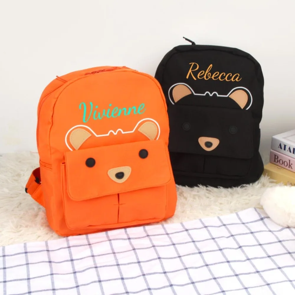 Embroidered Toddler Backpack Custom Kids Backpack Personalized Children's Backpack Kids School Gift Laptop Bag Back to School