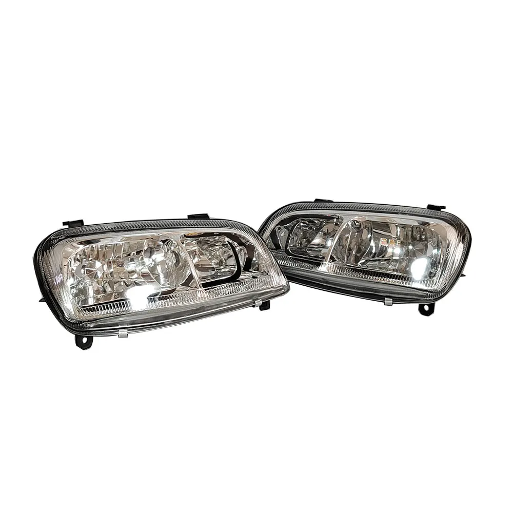 A Pair  Car Crystal Glass Headlights For Toyota RAV-4 Rav4 SXA10 SXA11 SXA15 SXA16 1998 1999 2000