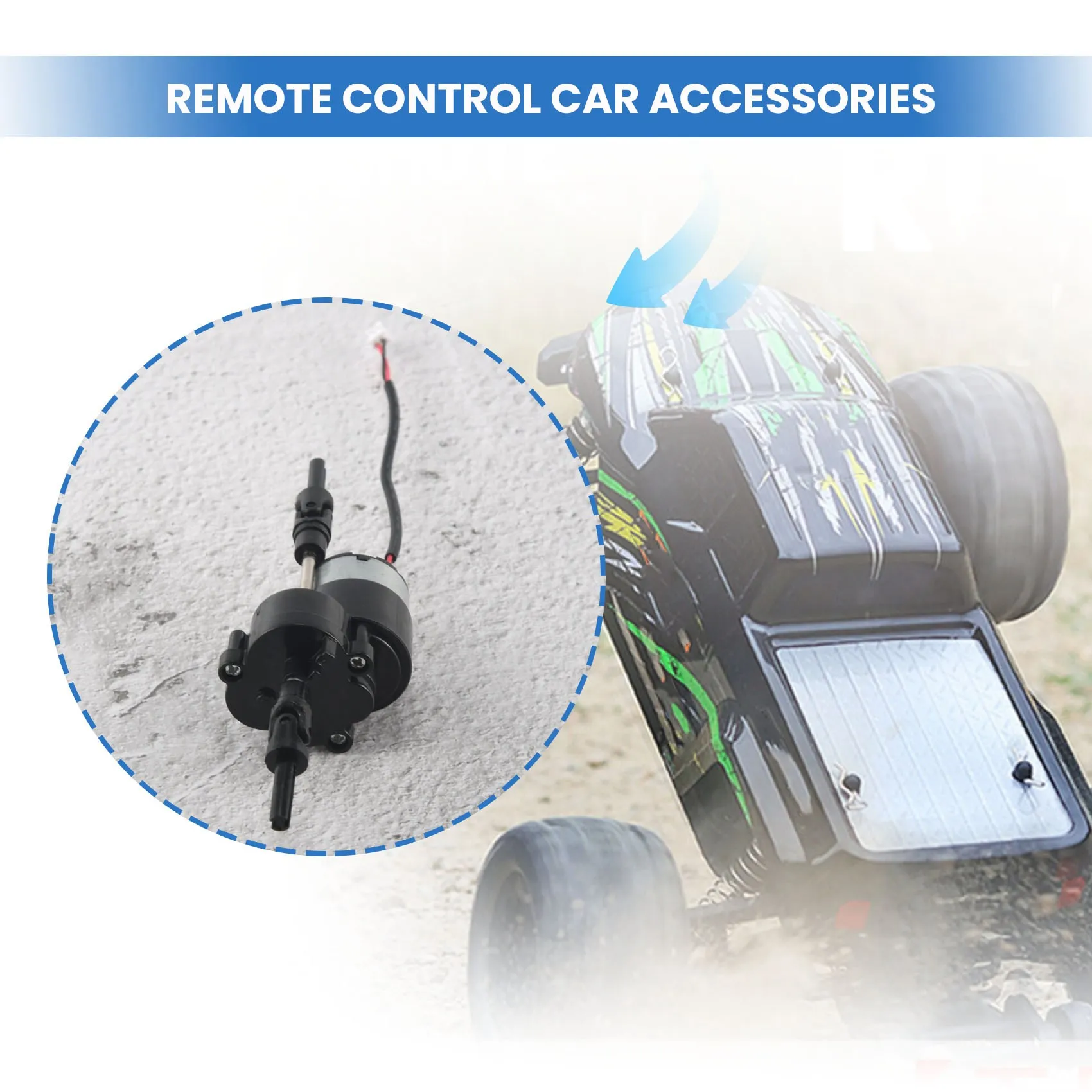 A63T-MN D90 D91 D96 RC カースペアパーツアップグレード 260 モーターギアボックス