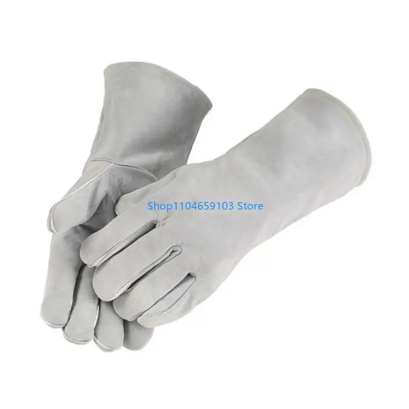 

Thick Gloves Hand Protections from Welder Cutting Flame Resistant Gloves