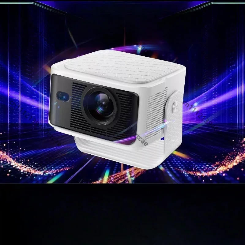 Smart Projector Android WiFi 8K‑Supported 1080P Home Office Theater Multi‑Function Home Entertainment Media Projection Devic