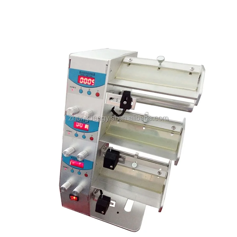 Automatic Digital Three-Station Adhesive Sticker Label Slitter, Winding  Rewinding Machine