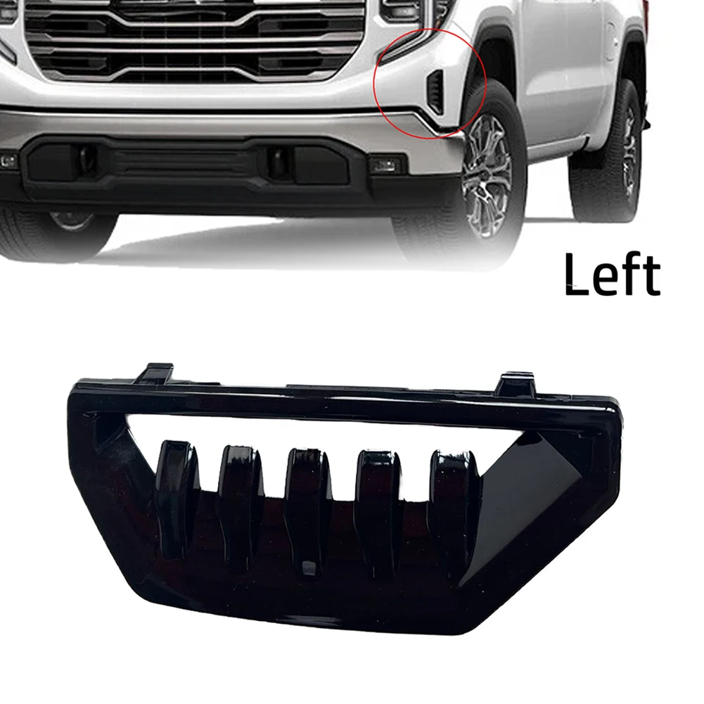 

Direct Replacement Front Left Bumper Cover Air Duct 84869627 Compatible with For GMC For Sierra 1500 2022 2023