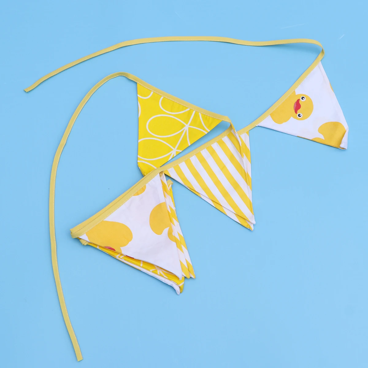 

Printed Pennant Flags Fabric Bunting Garland Wedding Birthday Party Home Decoration Banner Streamers