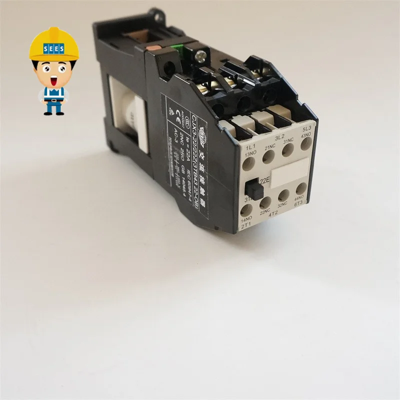 توصية وتحليل لقطع غيار المصعد SEES Elevator AC Contactor CJX3-22/22Z 3TB43 22-OB DC 48V