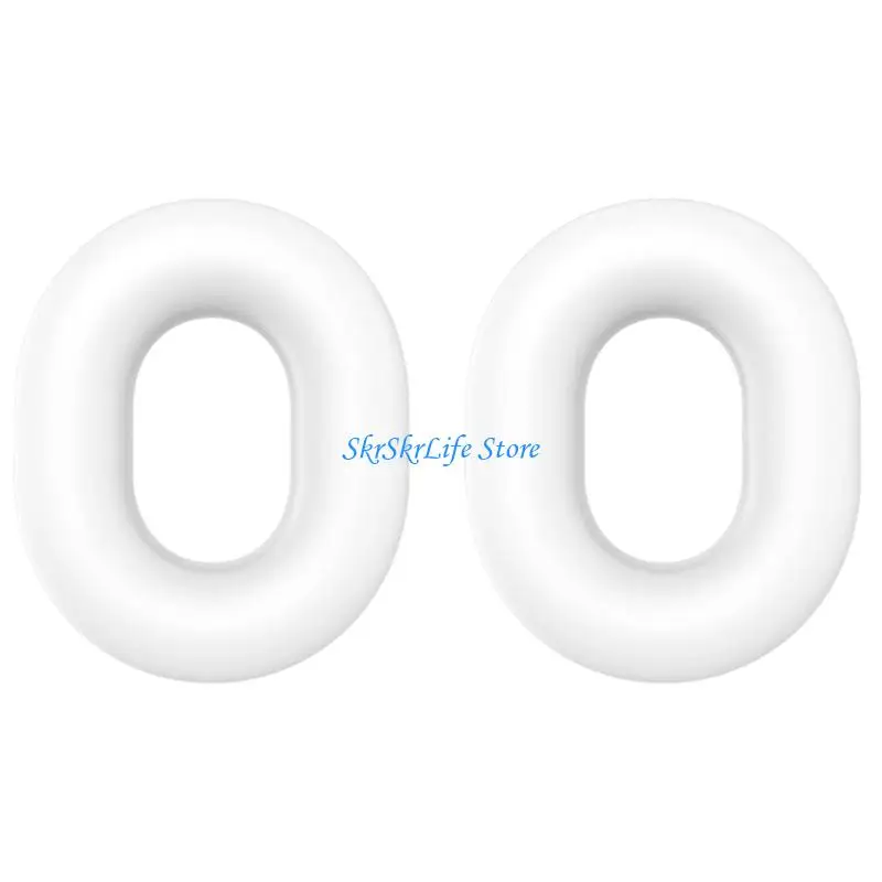 E65E Against Slip Earphones Ear Cushions Washable Protective Cover Shock Absorption Gentle For Workout Commuting