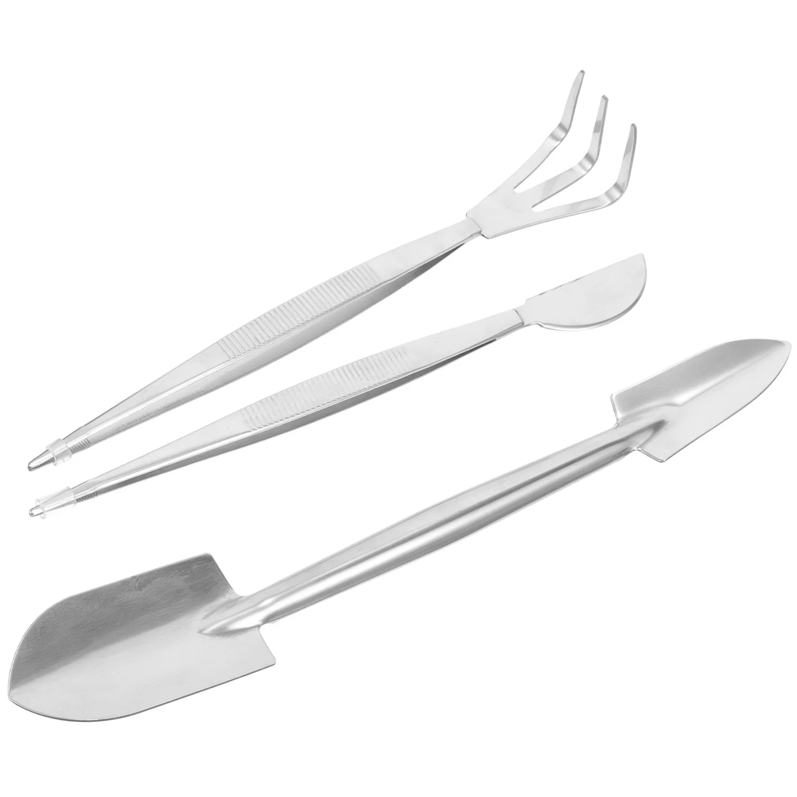 

1Set Durable Rustproof Stainless Steel Bonsai Tweezers Rake Spade for Beginners and Enthusiasts Gift Bonsai Tools
