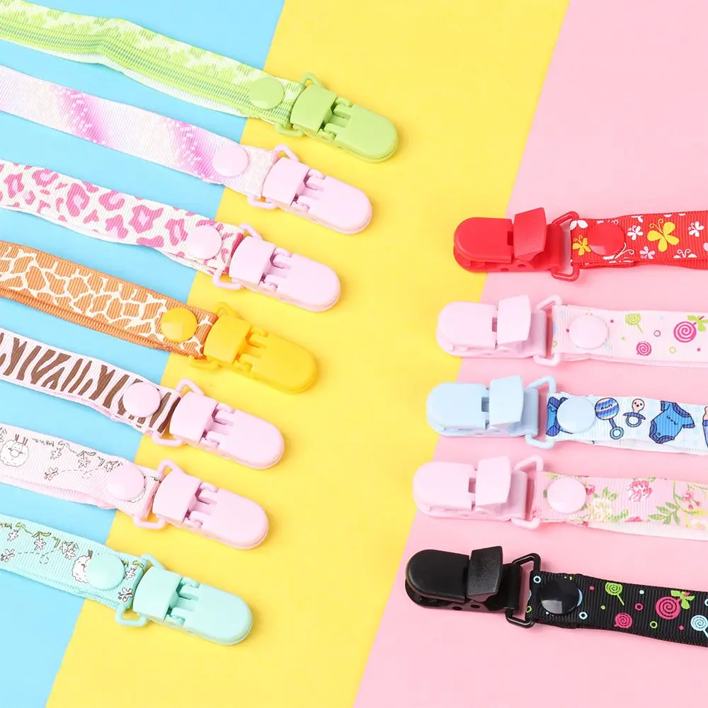 1pc alimentação colorida infantil comprimento ajustável anti-queda corda mastigar chupeta corrente chupeta manequim clipes dentição