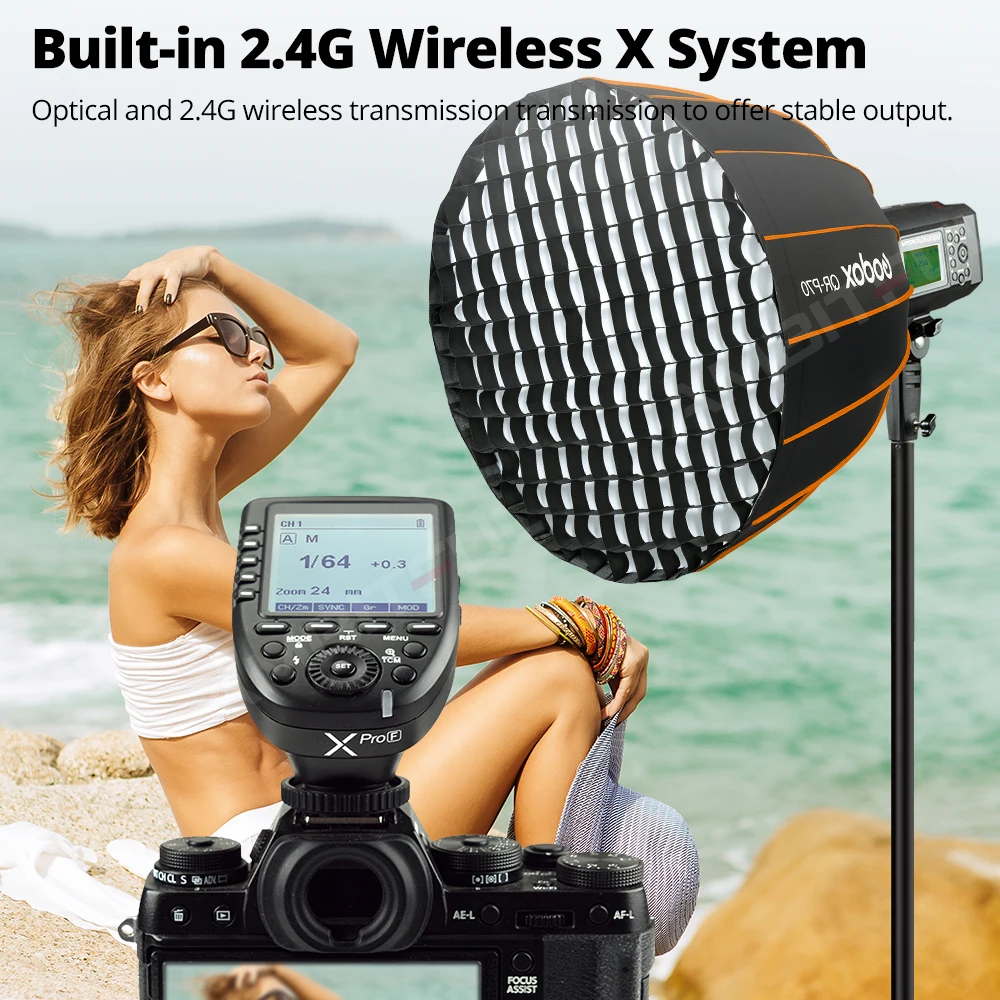 Godox 600Ws HSS Outdoor Flash AD600BM, 2.4G Wireless X System