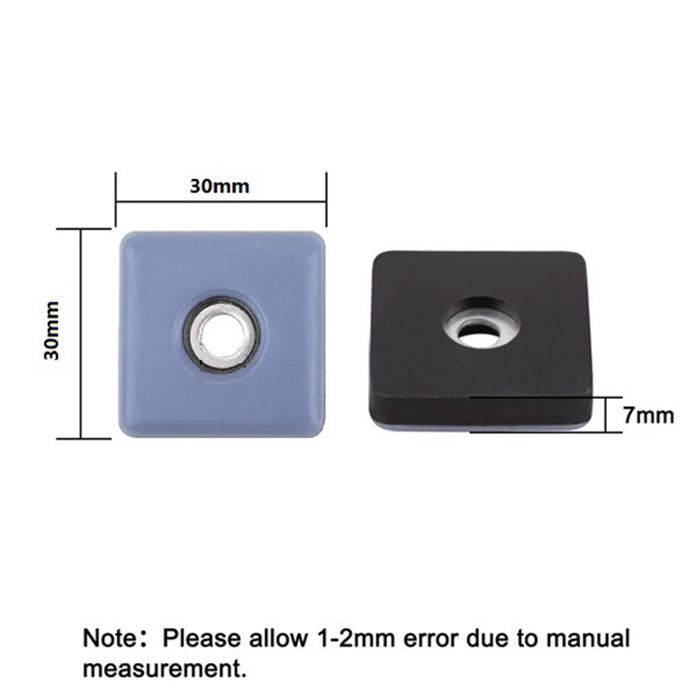ABGG-40Pcs Furniture Gliders PTFE Easy Moving Sliders With Screw Floor Protector For Tiled Hardwood Floors
