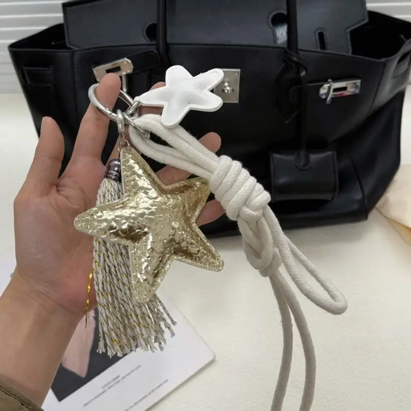 R1WE REDLED ROPE Keychain Bag Decorations Charms Car Keyring Excedy Bag Bag Accessories