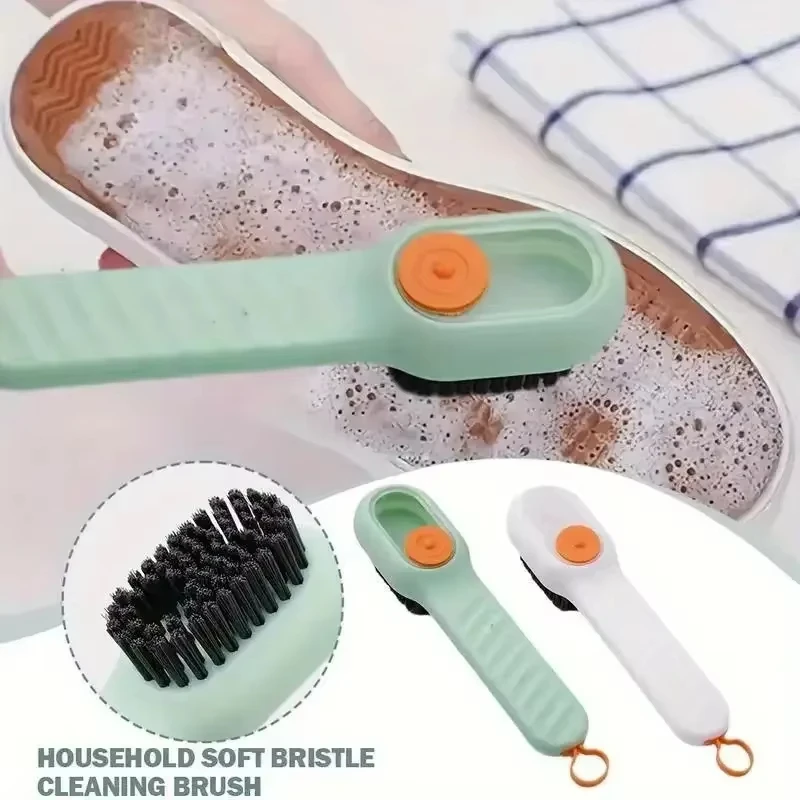Untior Green oder White1PCS Multifunktions-Automatikreinigungsbürste, flüssige Schuhbürste mit weichen Borsten usw., geeignet für die Raumreinigung