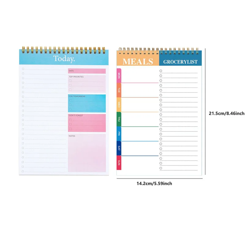 To Do List Notepad - Work with 52 Sheets，Checklist Productivity Organizer with Hourly Schedule for Task Management