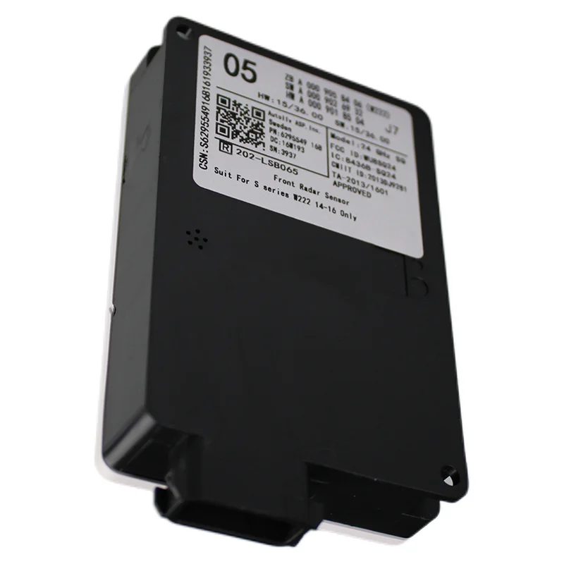 Nuevo A0009058406 FCW Módulo de advertencia de colisión delantera Sensor de distancia de Radar para Clase S W222 14- 2016