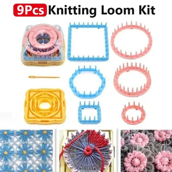 Daisy Pattern Knitting Loom Set – DIY Wool Craft & Needlework Tool 1