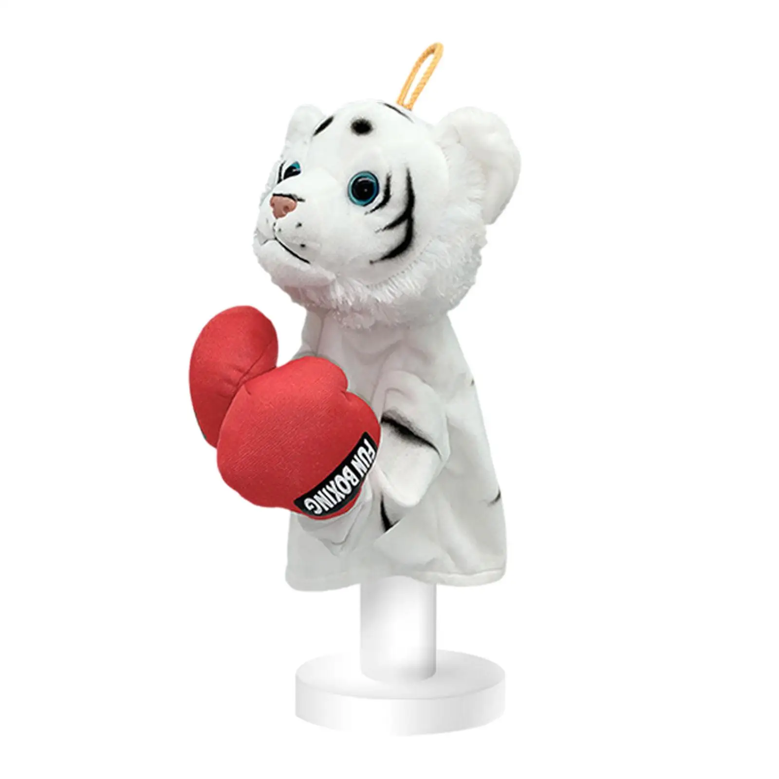 Fantoches de animais para crianças, ação de boxe com sons, brinquedos de pelúcia para crianças, meninos e meninas, brinquedos de pelúcia para crianças