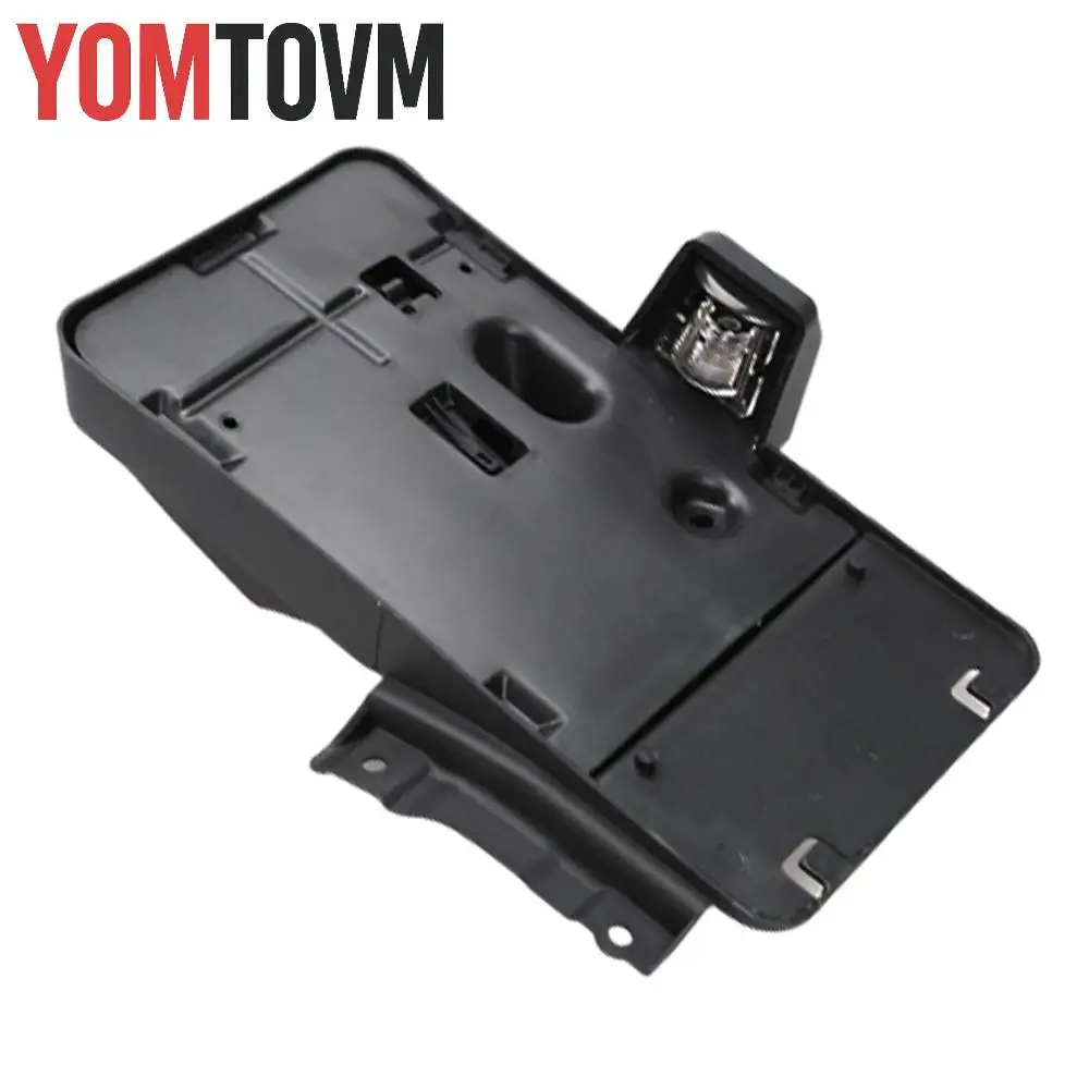 For Jeep Wrangler Jk 2007 2008 2009 2010-2017 2018 Car Rear License Number Plate Tag Holder with Light Licence Car Accessories