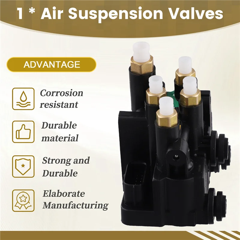 A65P-LR070246 LR113342 Air Suspension Valves Valve Blocks Front Side For Land Rover Range Rover MK IV L405 L494 2013-2020 view 2