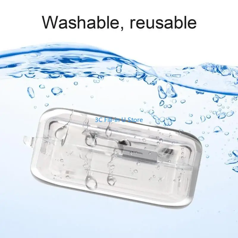 G8TA Anti-fall Charging Warehouse Soft Box Storage for Shell for Nothing Ear Transparent Washable Earphone for Case Wir