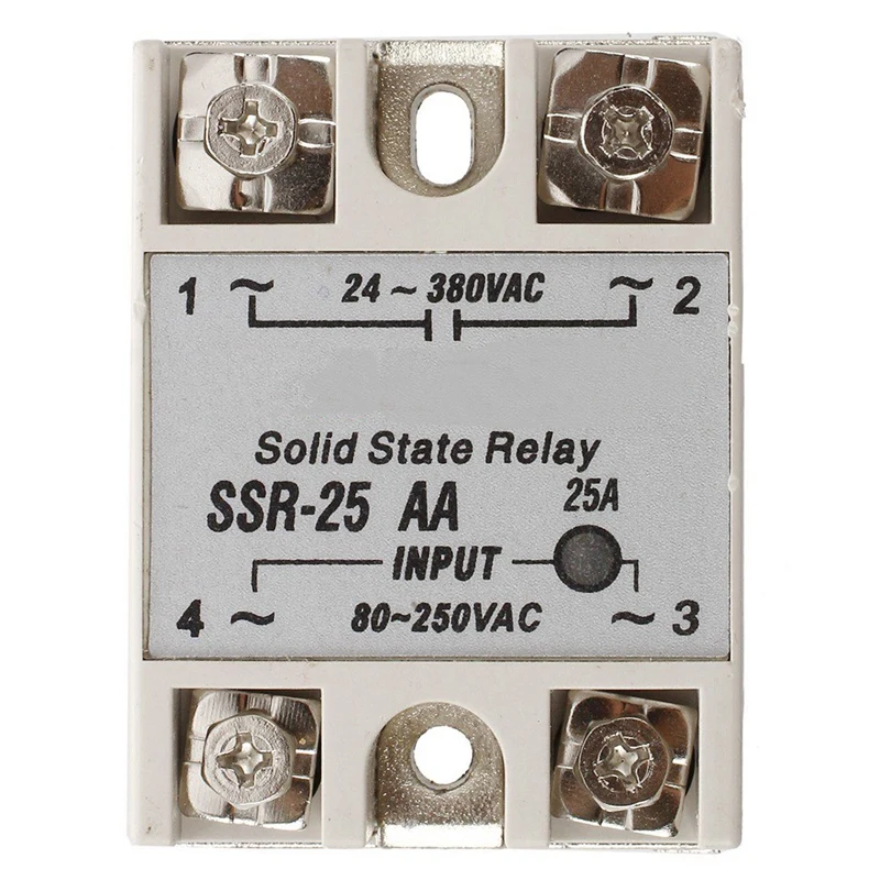 SSR-25AA 80-250V 25A Machinery Control AC Solid Module State Relays