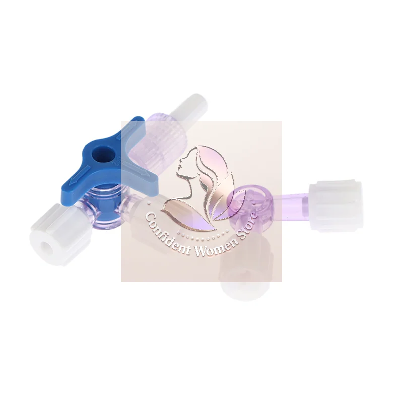 

Two/Three-Way Suction Tube Syringe Flush Adapter Plug Valve For Clinical Adapter 2/3-Way Stopcock Flexiable
