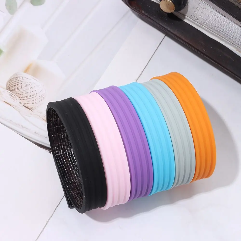 Croppable Luggage Wheels Protector Stickers Luggage Suitcase Wheels Cover Reduce Noise Wheels Sleeve Accessories